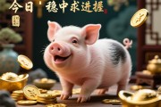 属猪今日财运，稳中求进，把握机遇，财富运势深度解析