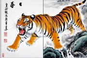 属虎人最好的三幅画，艺术中的力量、勇气与智慧