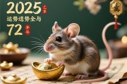 2025乙巳年，72年属鼠人的运势全解与开运指南