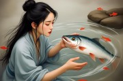 女人梦见用手抓活鱼，潜意识中的情感与生命力探寻