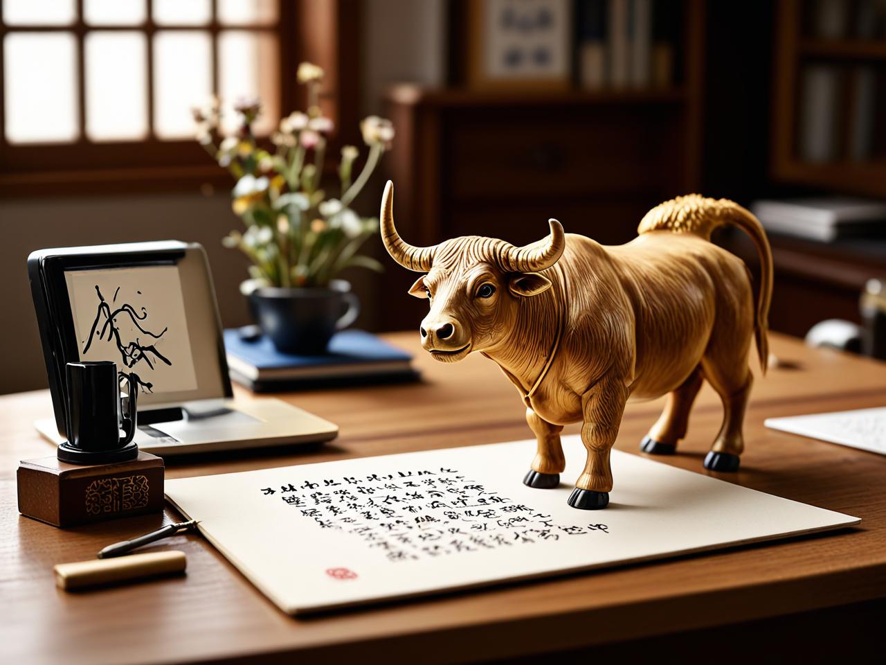 属牛女办公桌上摆放什么？这8样物品助你事业顺风顺水！