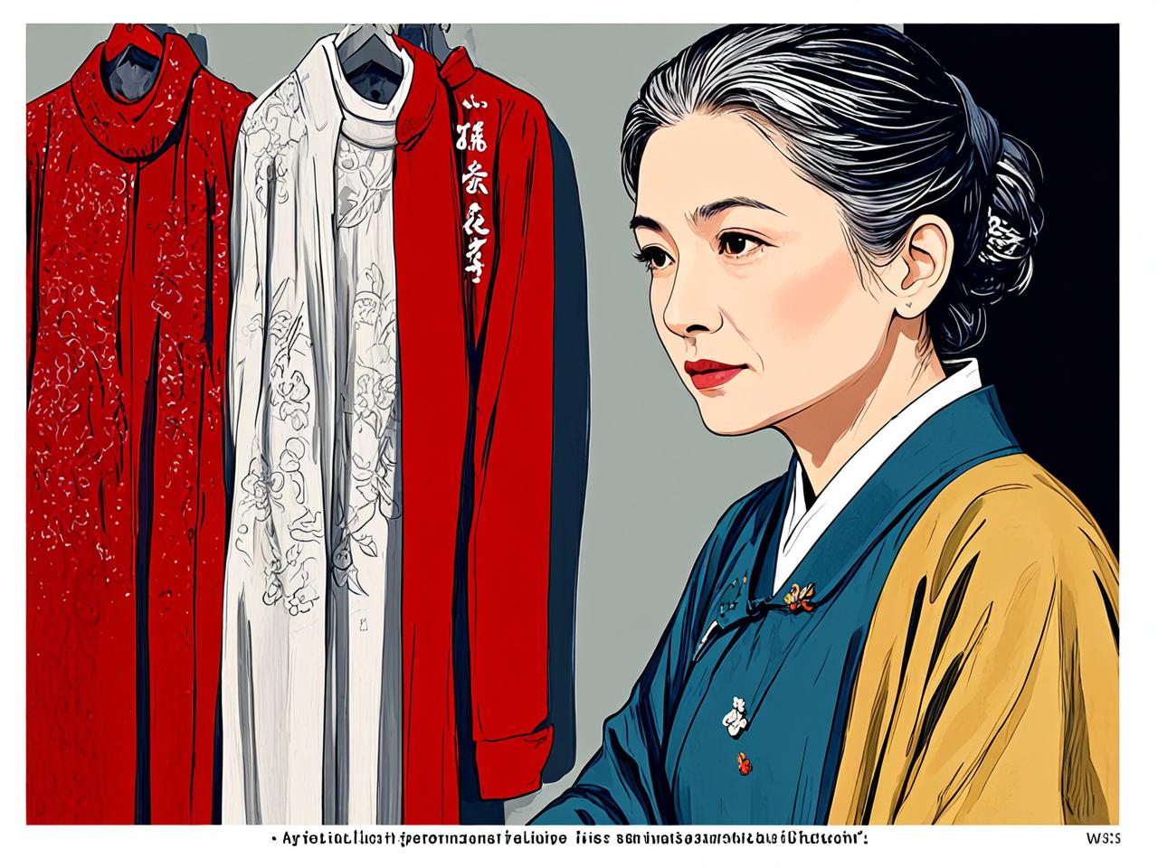 中老年女人梦见衣服的预兆，心灵深处的隐秘语言