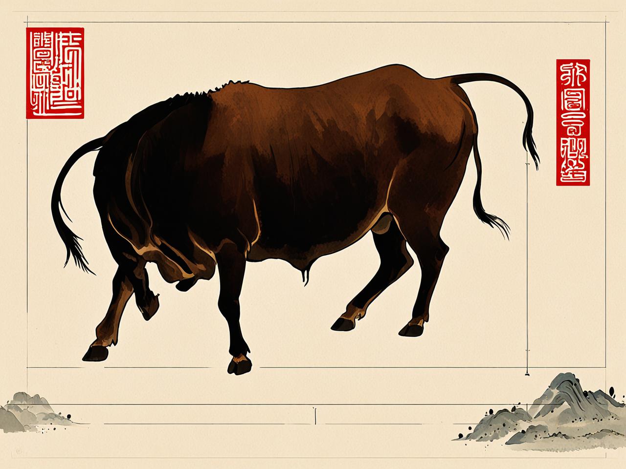 牛最忌三种颜色，传统农耕文化中的色彩禁忌与科学解读