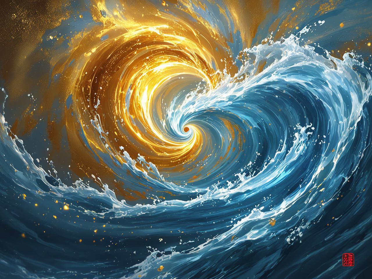 水德深蕴，五行水旺者的非凡天命与内在修行