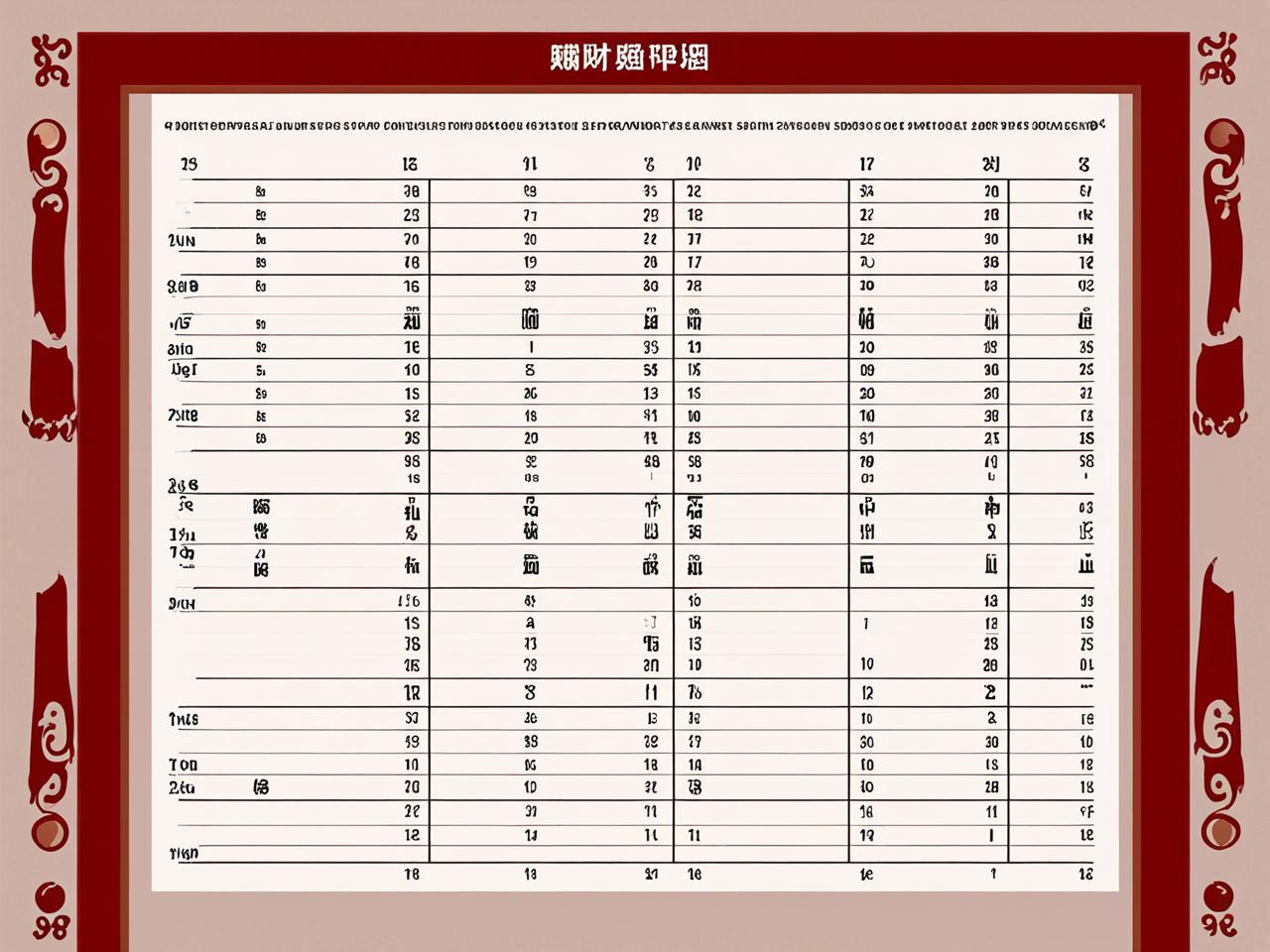 八字偏财正财查询表,解读财富密码与运势走向 八字偏财正财查询表,解读财富密码与运势走向