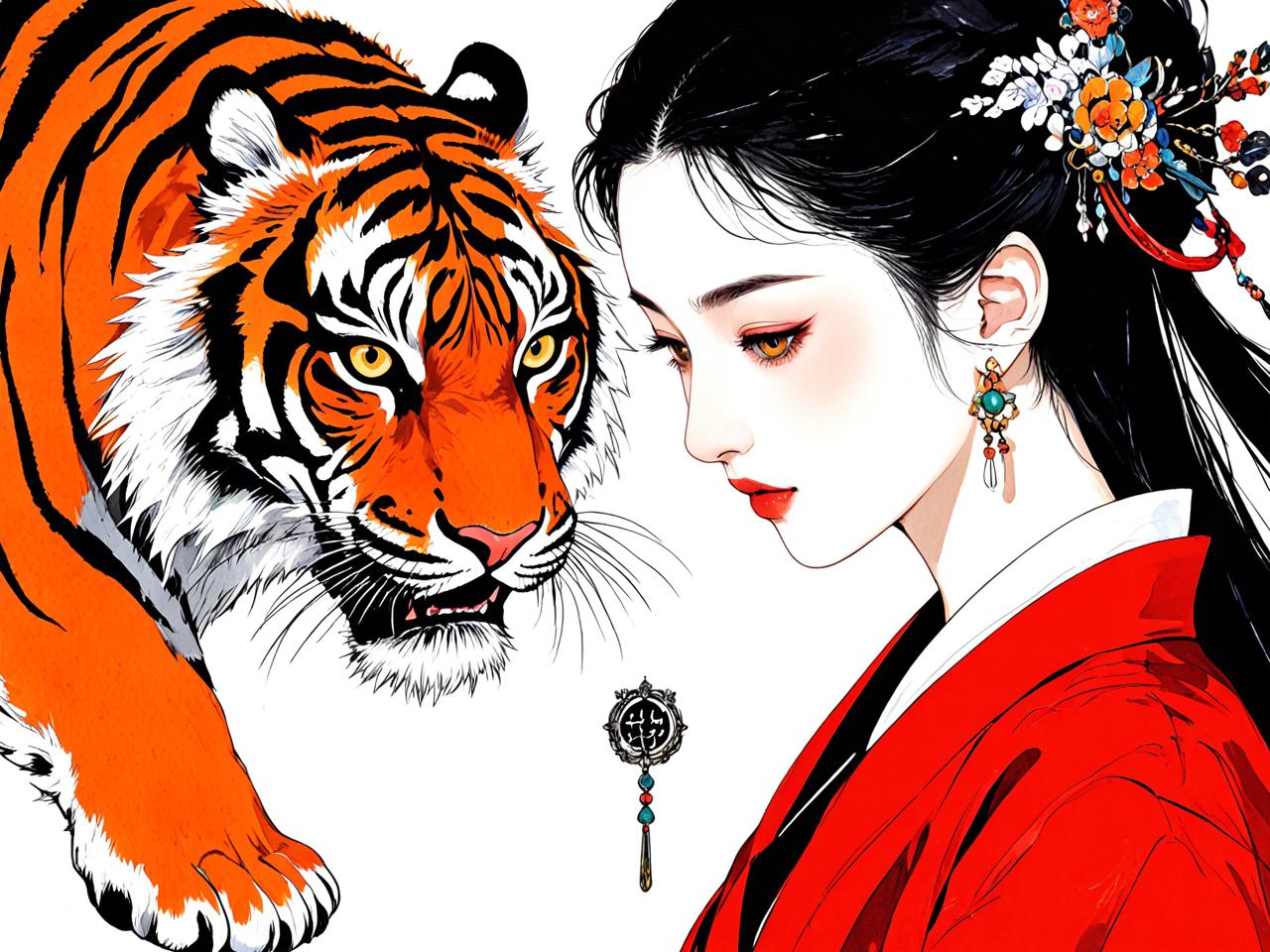 属虎的女士适合佩戴什么饰品,风水与个性的完美融合 属虎的女士适合佩戴什么饰品,风水与个性的完美融合