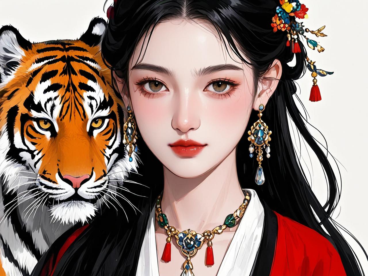 属虎的女人佩戴什么首饰最好，传统与时尚的完美融合