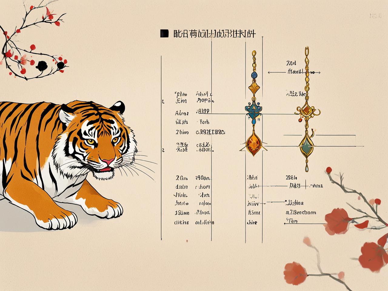 74属虎人戴什么最旺,开运配饰指南与生肖命理解析 74属虎人戴什么最旺,开运配饰指南与生肖命理解析