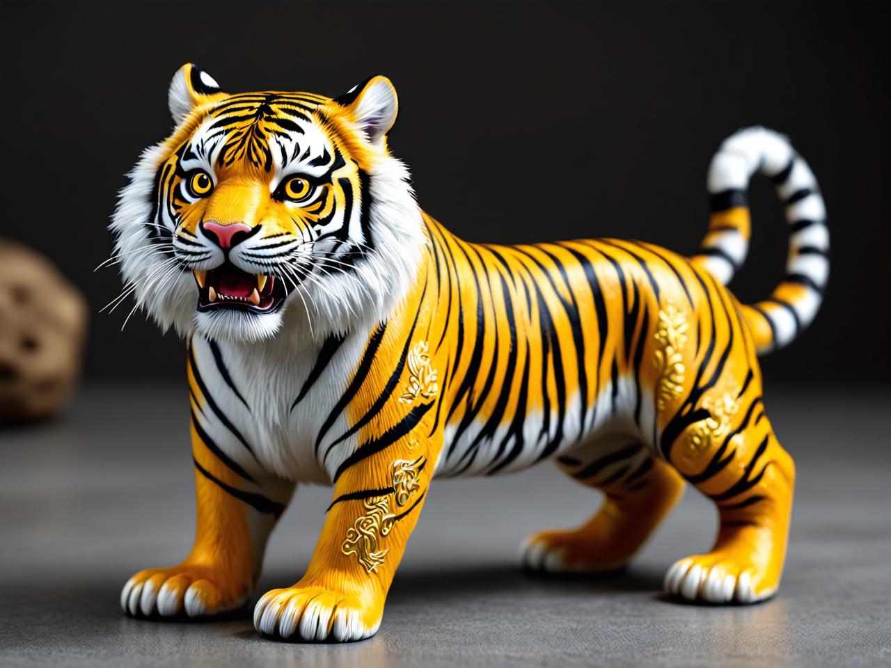 老虎摆件最旺三个地方，家居风水布局的智慧