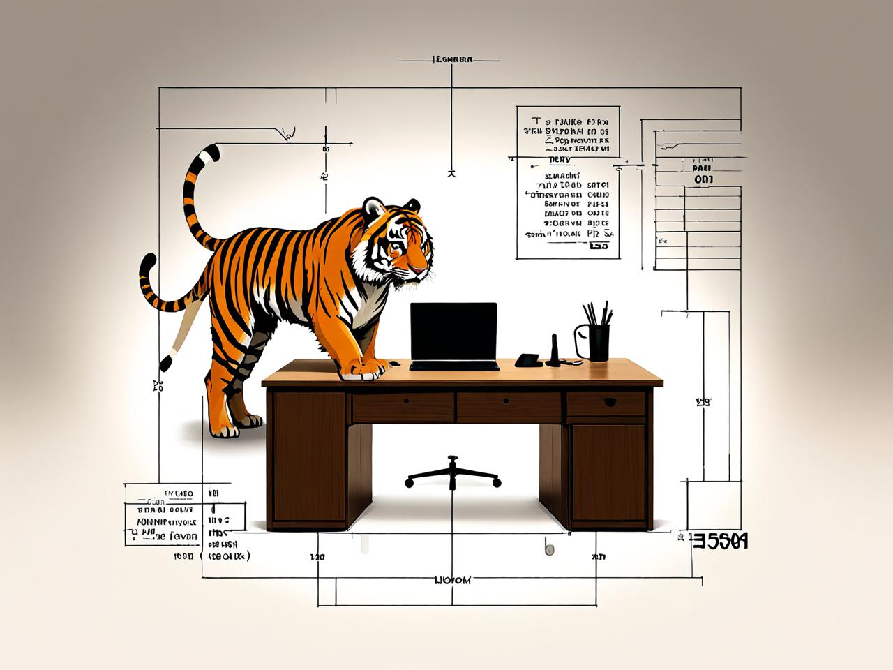 86虎办公桌的最佳方位，打造事业腾飞的风水布局