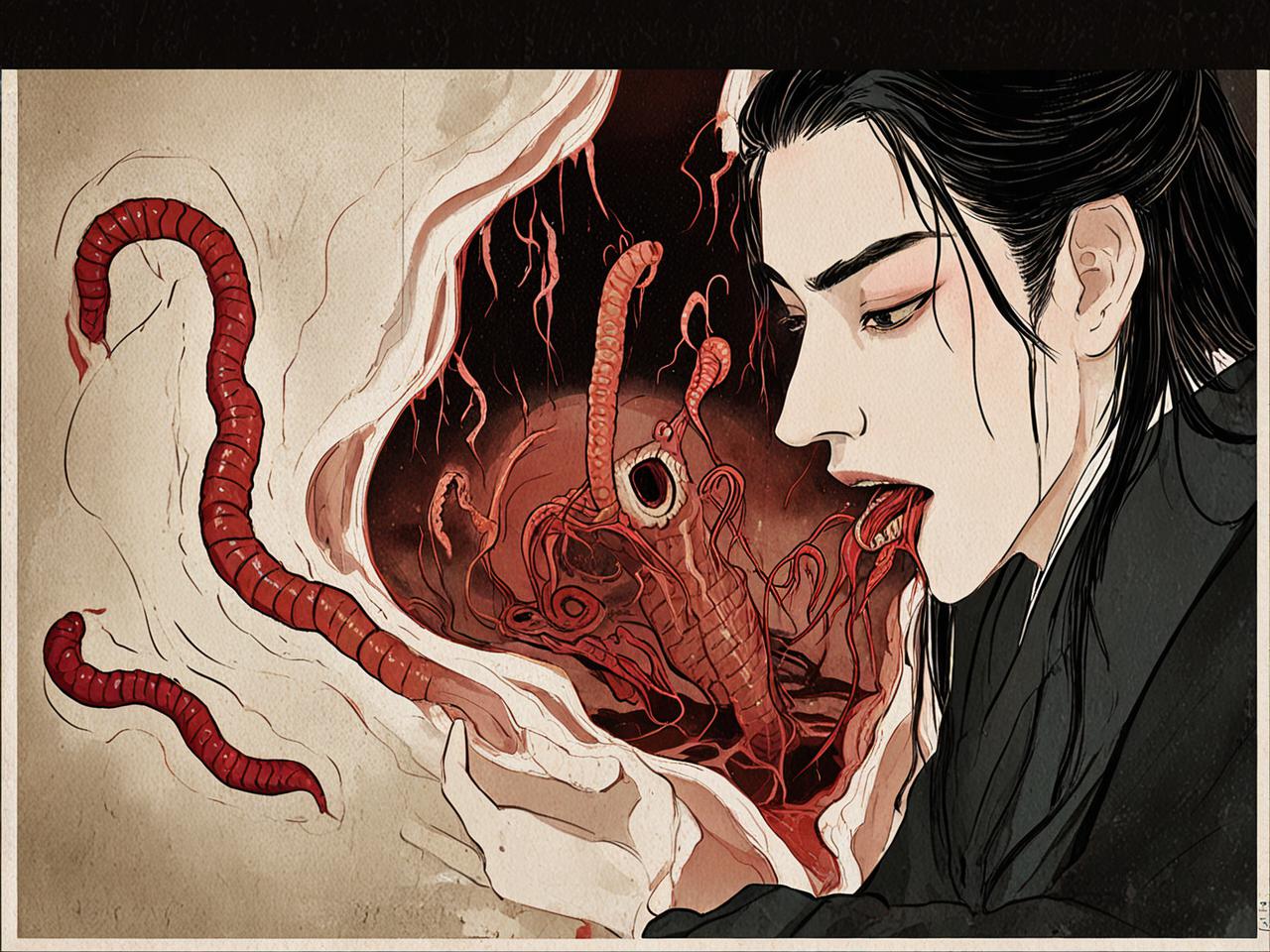 梦境深处的恐惧,从自己肉里拽出虫子 梦境深处的恐惧,从自己肉里拽出虫子