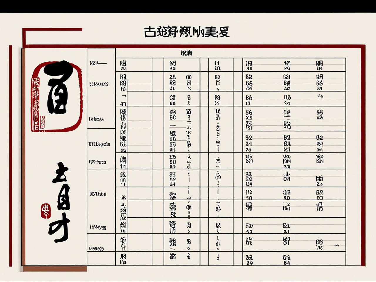 八字伤官查询表，解读命理中的智慧与挑战