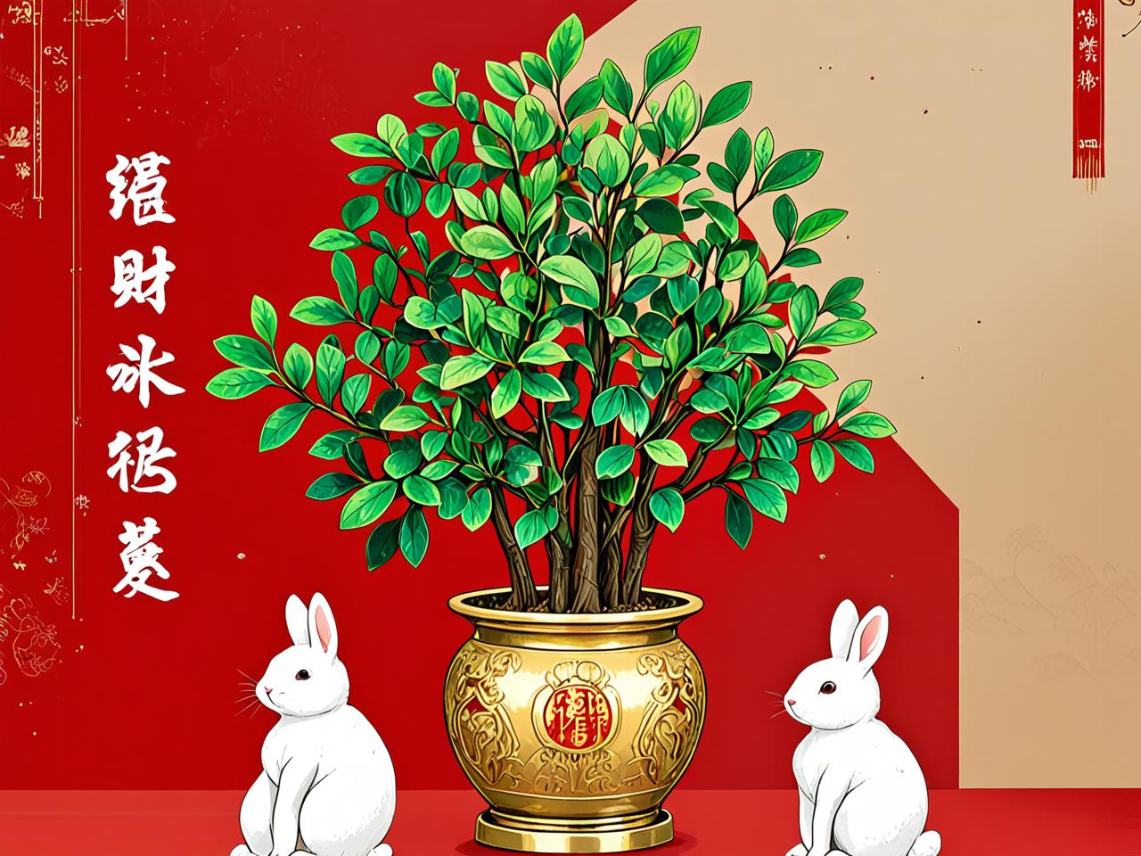 兔的招财植物第一名,金钱树,为属兔者开启财富与吉祥之门 兔的招财植物第一名,金钱树,为属兔者开启财富与吉祥之门