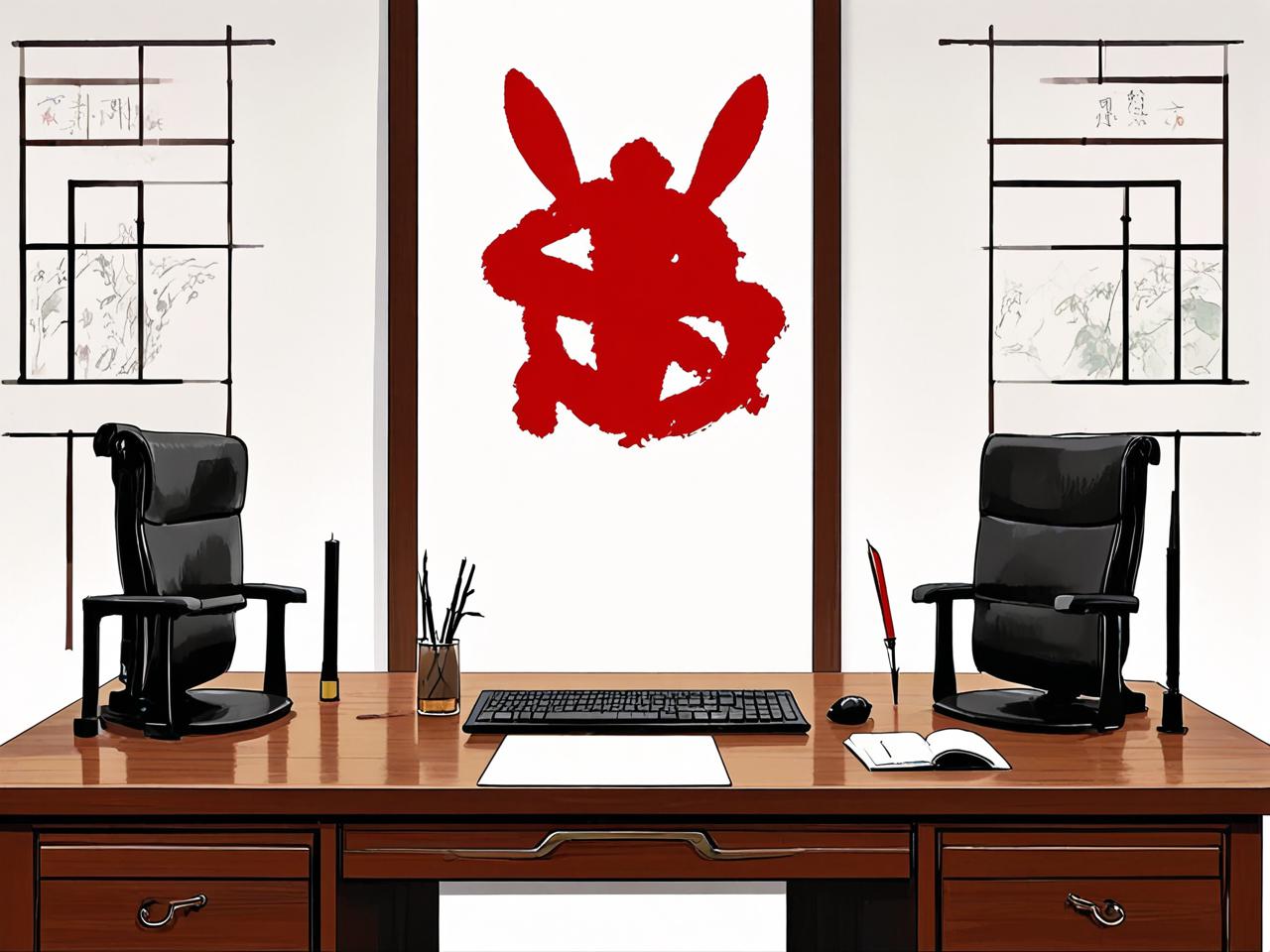 属兔办公桌最忌三个东西，风水禁忌与职场运势解析