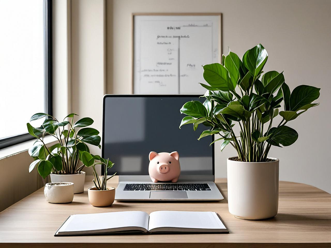 属猪办公室摆什么植物好，打造和谐旺财的办公环境