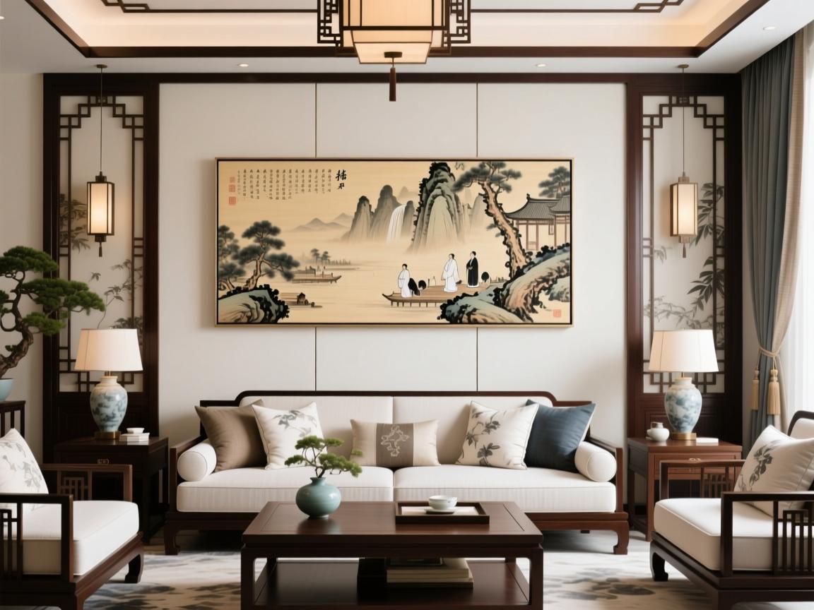 客厅装饰新主张,如何选择一幅大气挂画,提升家的艺术格调 客厅装饰新主张,如何选择一幅大气挂画,提升家的艺术格调