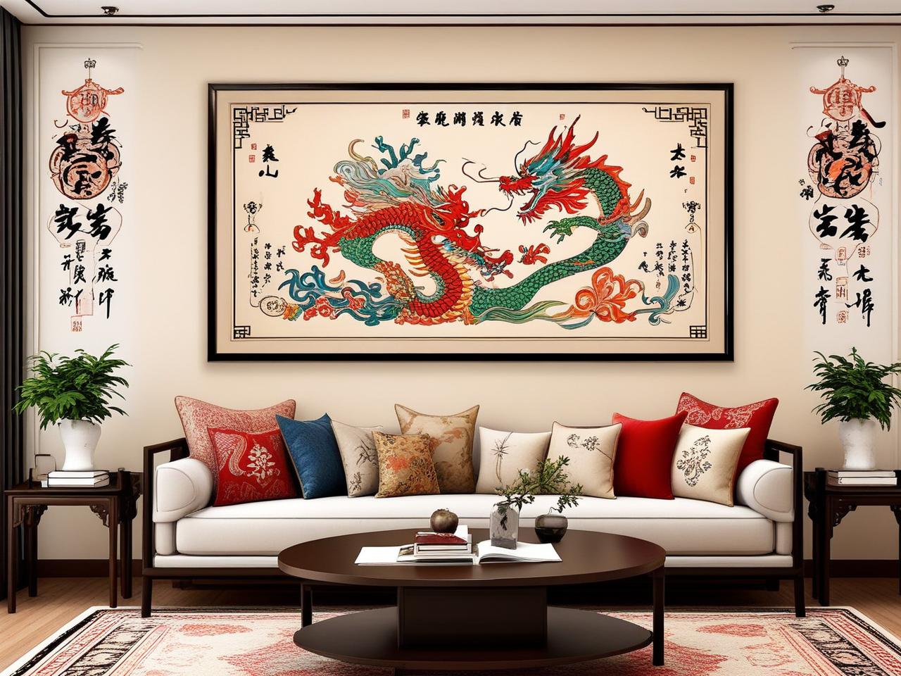 属龙的客厅挂什么画好?打造祥瑞满堂的家居风水布局 属龙的客厅挂什么画好?打造祥瑞满堂的家居风水布局