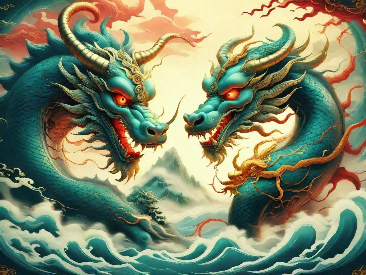 龙怕牛还是牛怕龙?一场跨越神话与现实的思辨 龙怕牛还是牛怕龙?一场跨越神话与现实的思辨