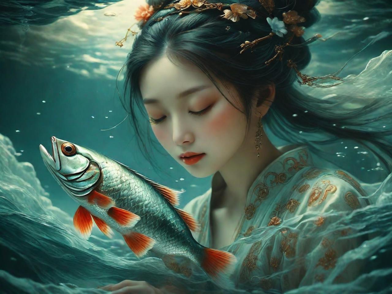 女人梦见捉活鱼的预示,潜意识的馈赠与现实启示 女人梦见捉活鱼的预示,潜意识的馈赠与现实启示