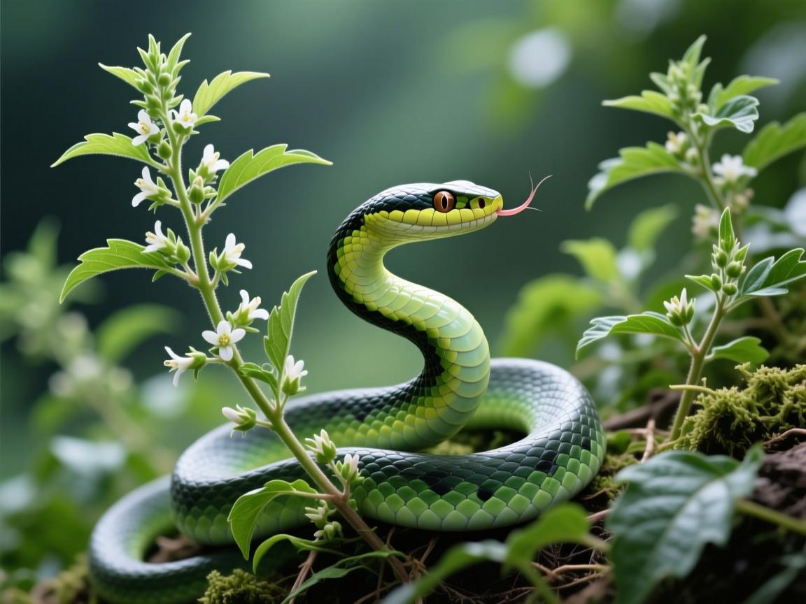 蛇最旺的植物第一名，蛇床草的神秘力量与生态智慧