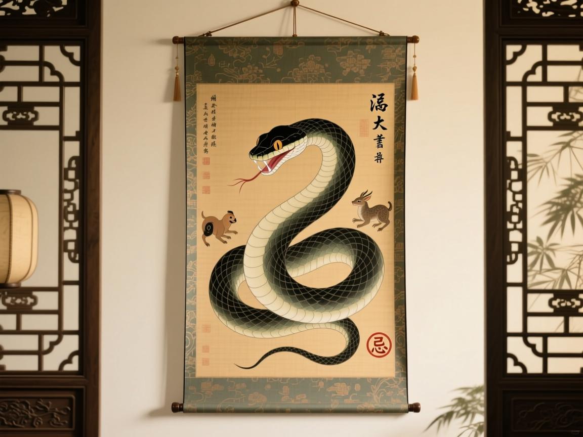 蛇人画挂大忌属相，家居风水中的隐秘禁忌