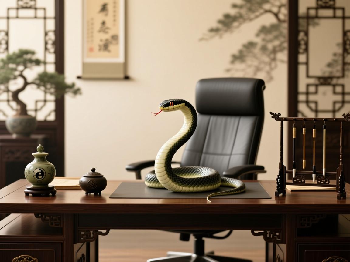 属蛇办公桌最忌三个东西,风水禁忌与职场运势解析 属蛇办公桌最忌三个东西,风水禁忌与职场运势解析