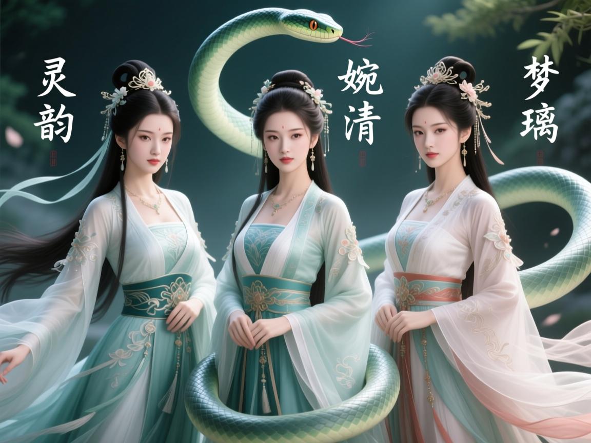 蛇女最旺三个名字,灵韵、婉清、梦璃的玄机探秘 蛇女最旺三个名字,灵韵、婉清、梦璃的玄机探秘