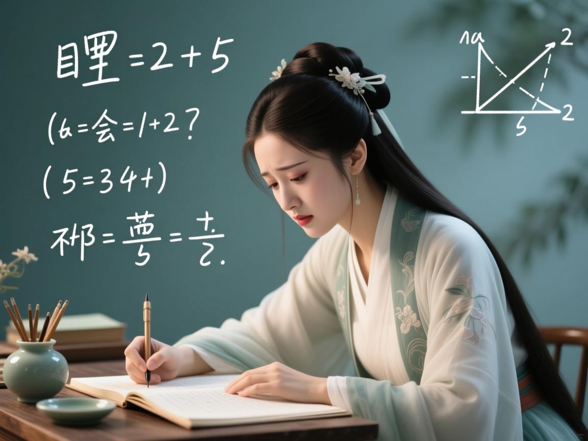 女人梦见数学题不会做，潜意识中的焦虑与自我对话