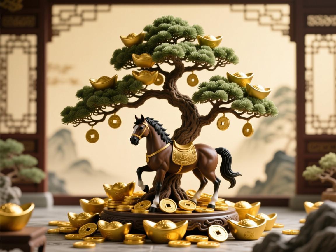 属马人种什么树最旺财，风水布局与财运提升指南