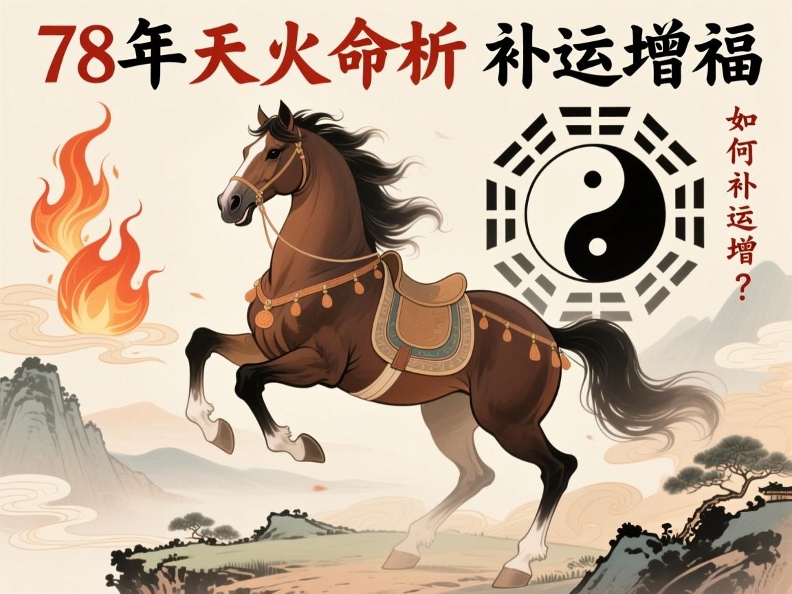 78年属马天上火命解析,五行缺什么?如何补运增福? 78年属马天上火命解析,五行缺什么?如何补运增福?