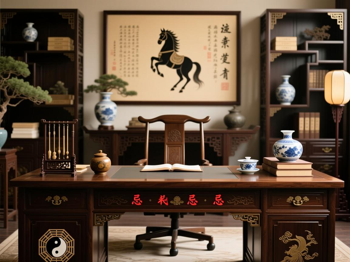 属马办公桌最忌三个东西，风水禁忌与职场运势解析