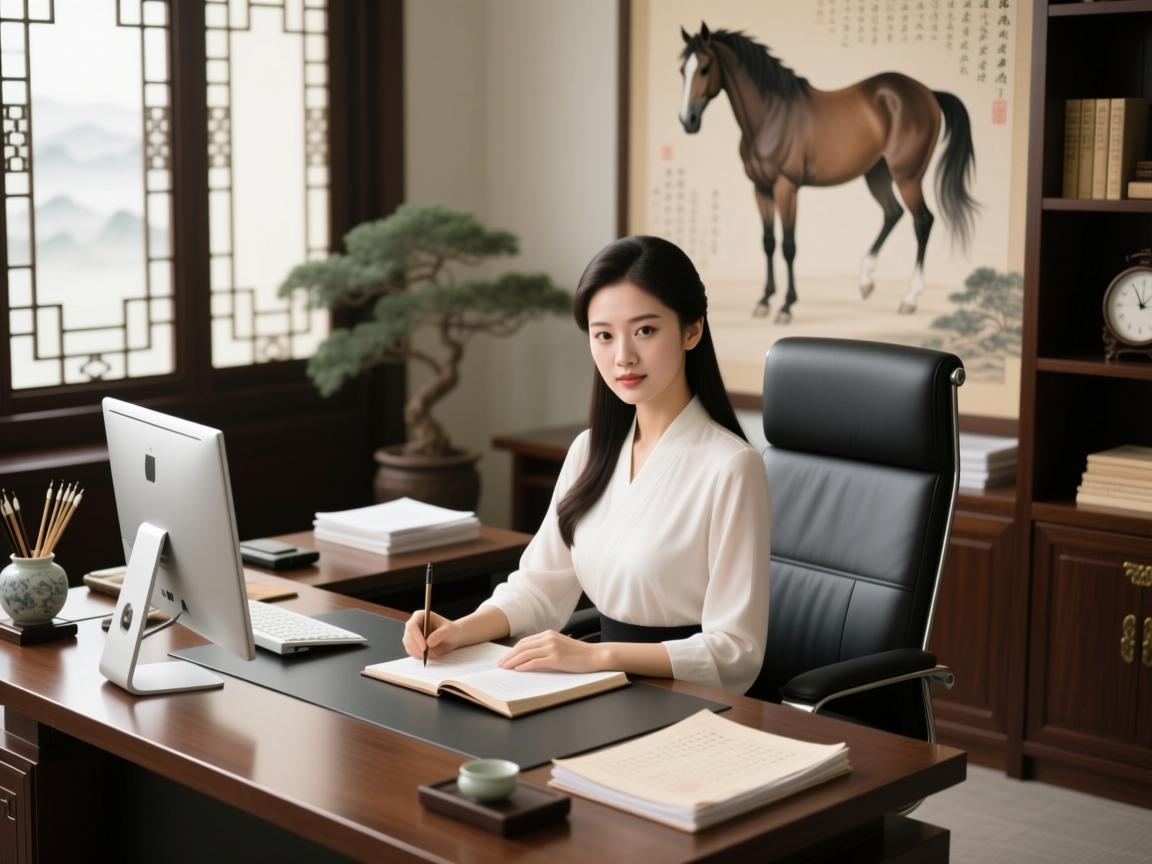 九零年属马女性办公位置图解析，布局、风水与职场能量提升指南