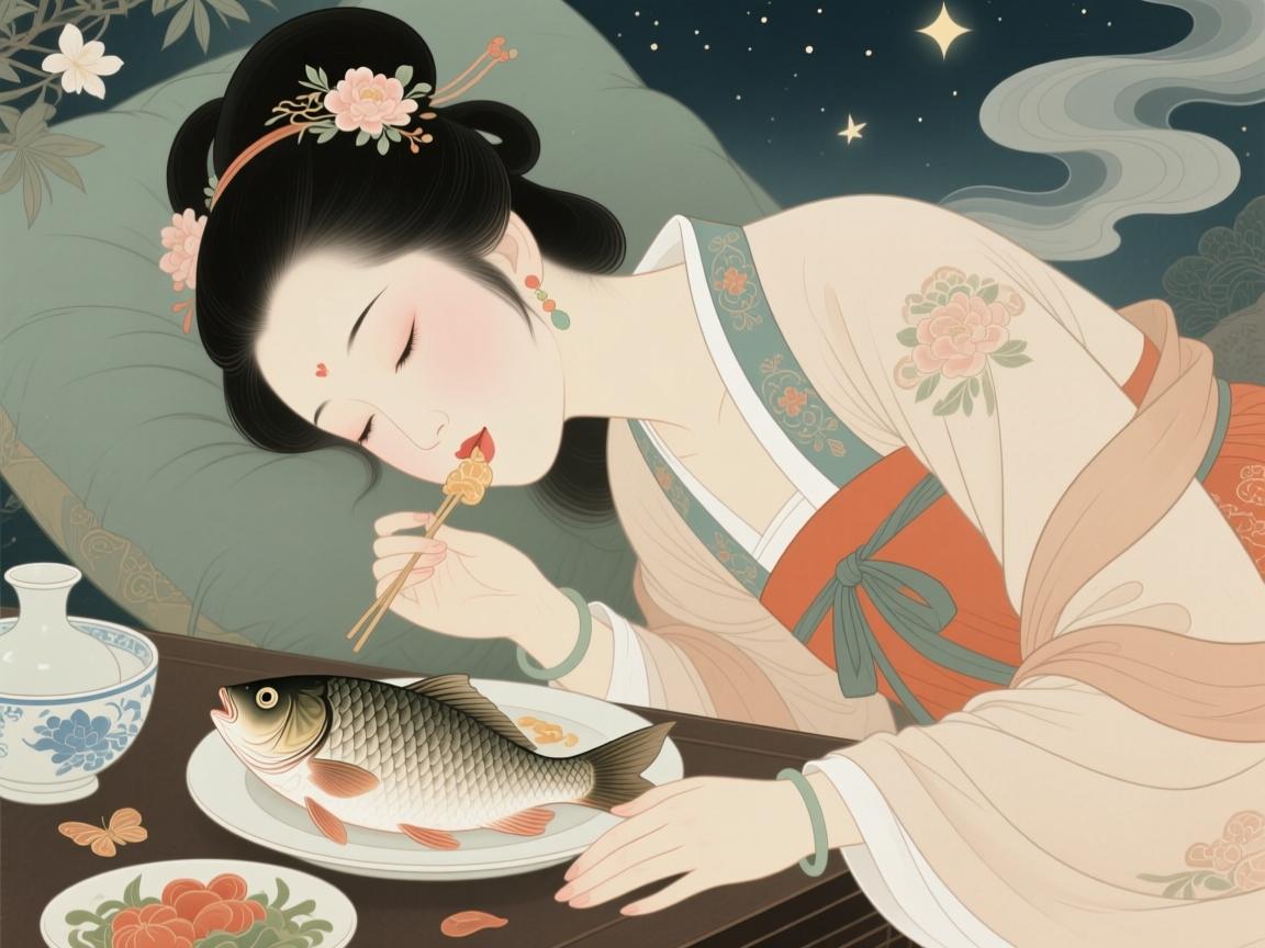 女人梦见吃鱼是胎梦吗？解析梦境背后的文化与心理寓意