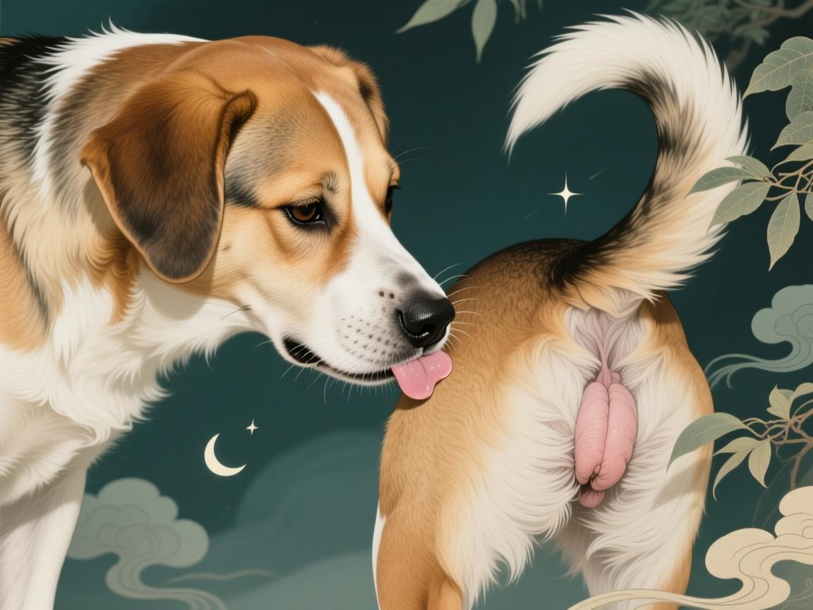 梦见狗舔屁股预示什么？解析梦境中的隐秘象征