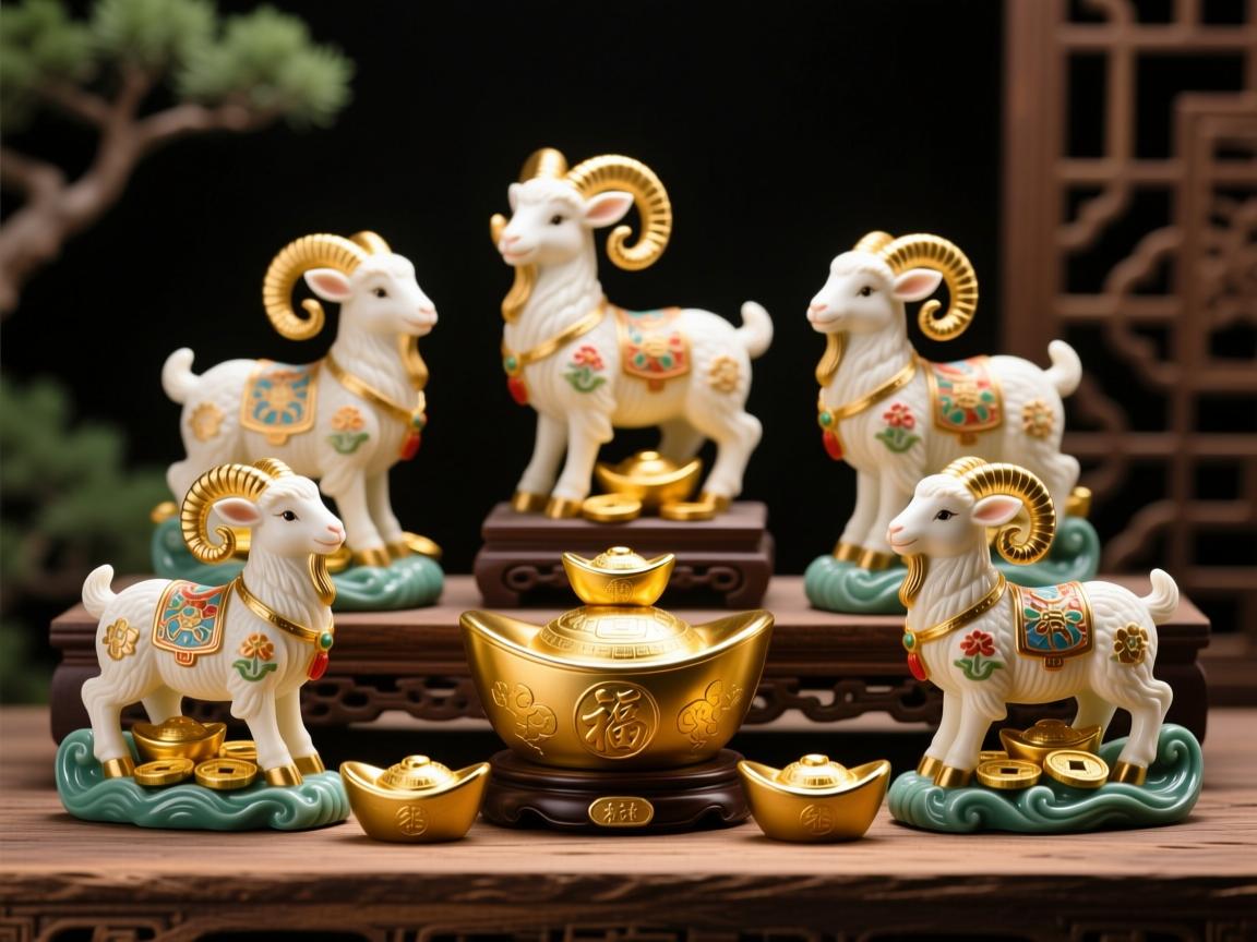 属羊六种最旺的摆件，助你招财纳福迎好运