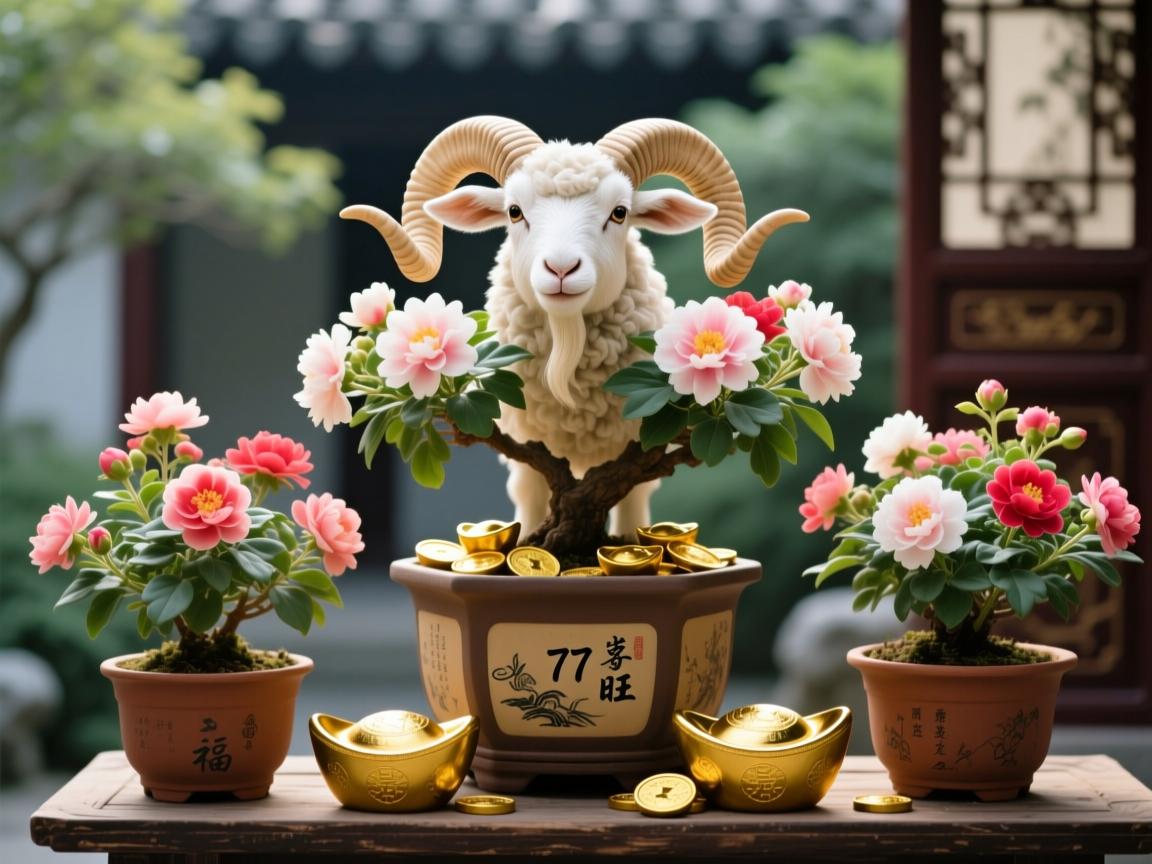 79年属羊人养什么花招财？这几种盆栽，助你催旺财运，安享福运！