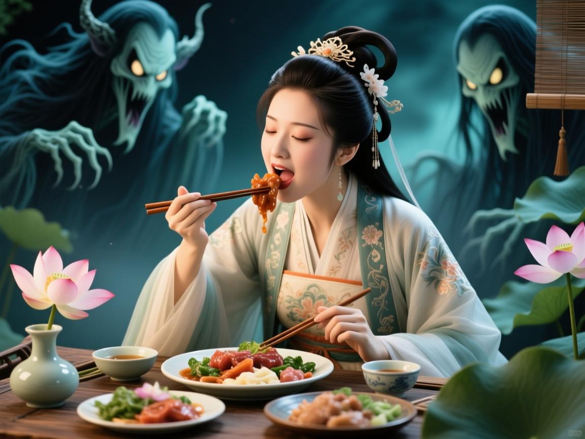 梦里大快朵颐，是口腹之欲还是鬼魅作祟？