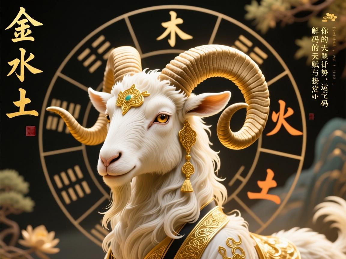 属羊人的五行命理，金木水火土，解码你的天赋与运势密码