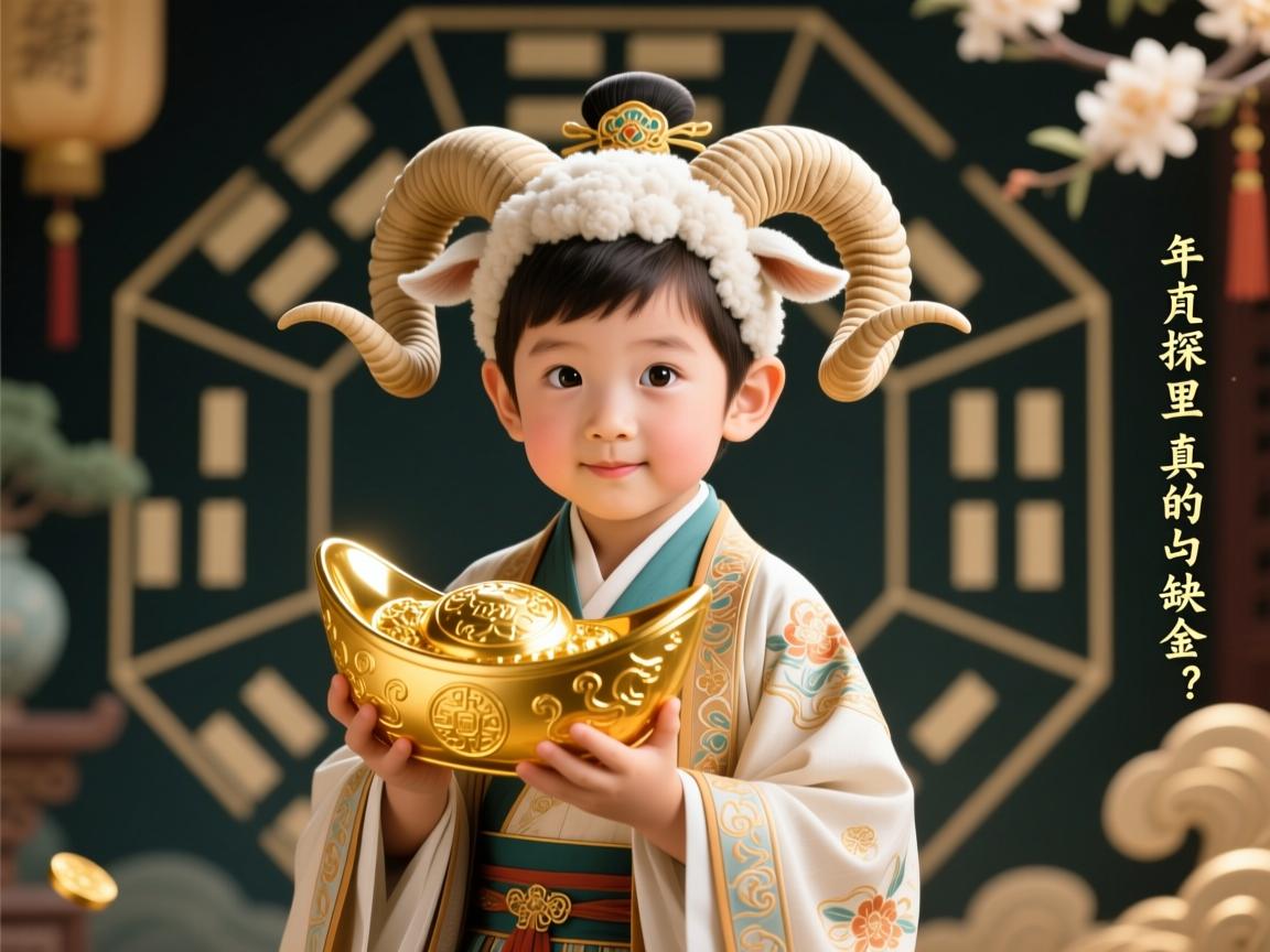 2015乙未羊年五行探秘，属羊的孩子，命里真的缺金吗？