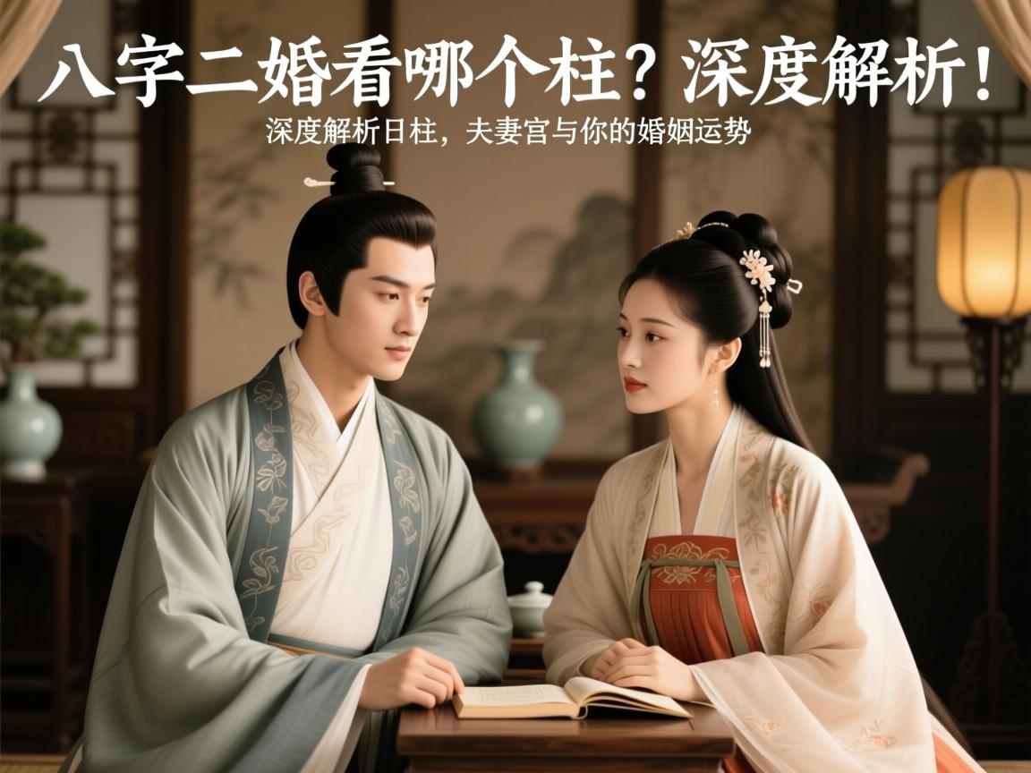 八字二婚看哪个柱？深度解析日柱、夫妻宫与你的婚姻运势