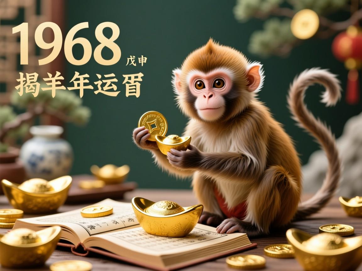 1968戊申猴年出生者,揭秘最佳发财方位与人生运势布局 1968戊申猴年出生者,揭秘最佳发财方位与人生运势布局