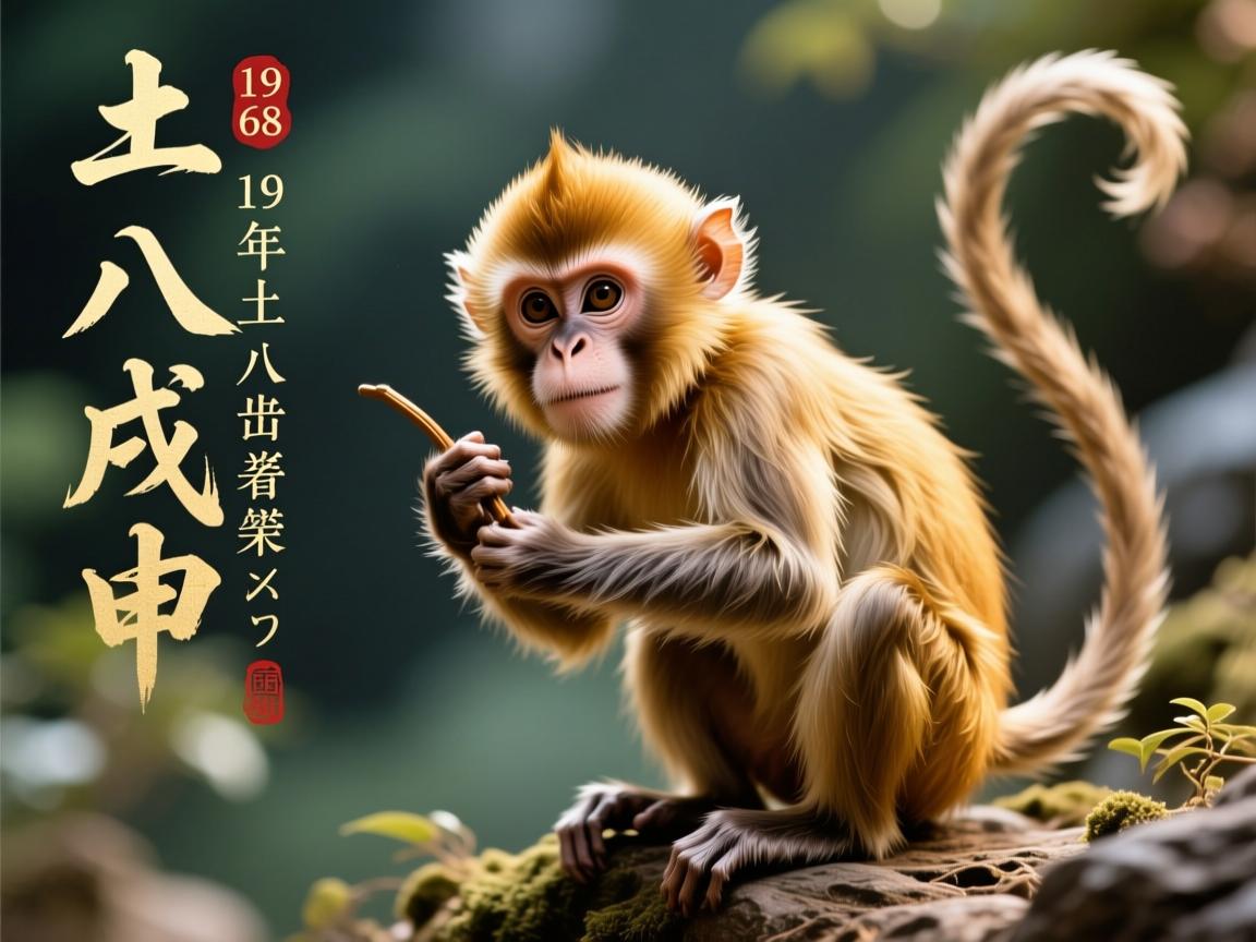 六八戊申，土猴还是金猴？探寻1968年属猴者的命运密码