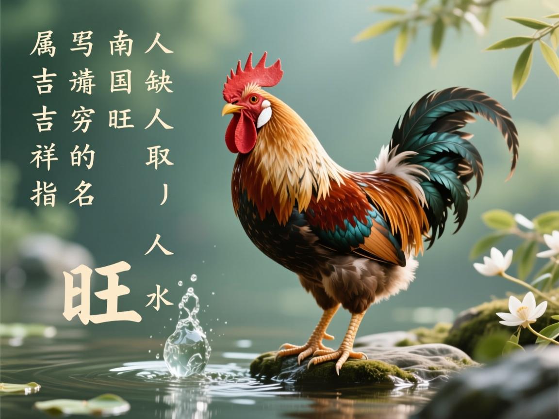 属鸡缺水人取名指南，解锁最旺运势的吉祥字库