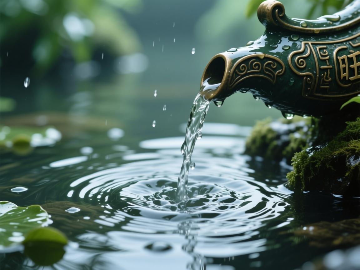 水润万物，探寻五行缺水最旺的补水字中玄机