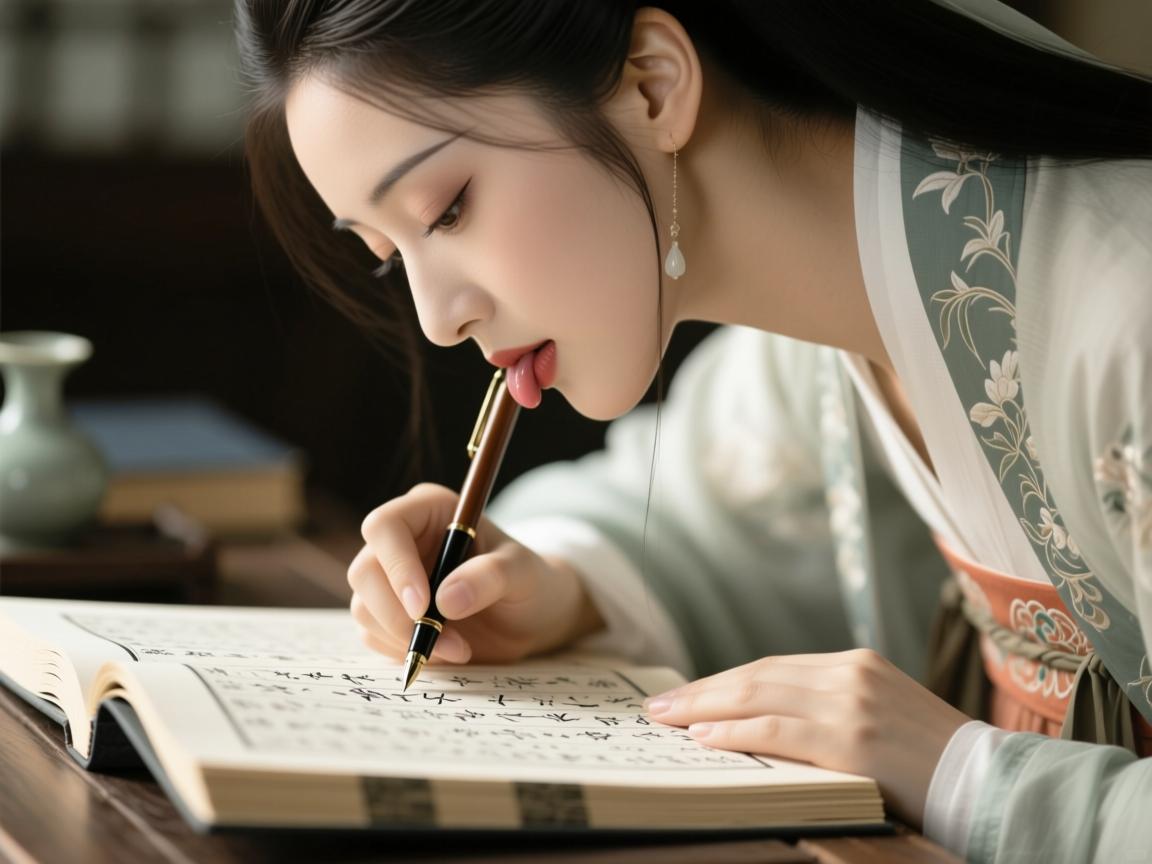 梦见舔女人的笔,潜意识书写的隐秘叙事 梦见舔女人的笔,潜意识书写的隐秘叙事