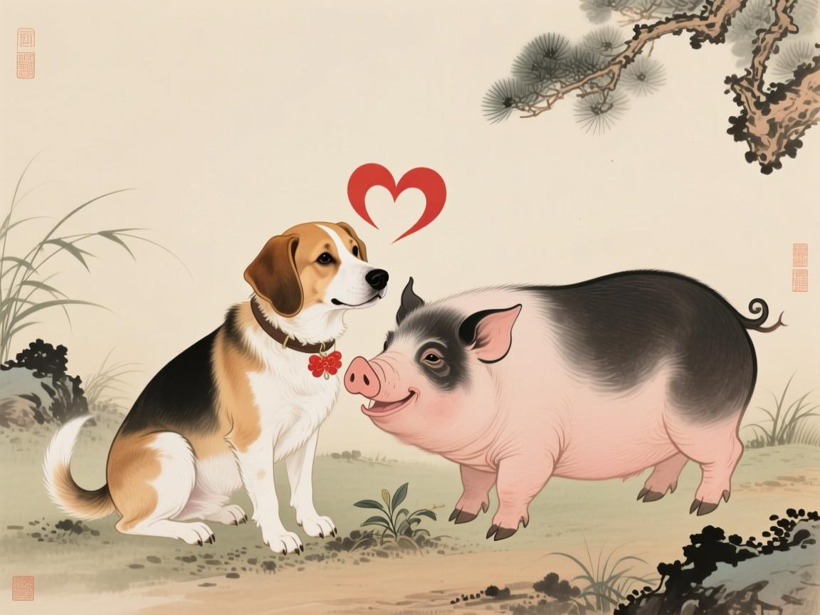 戌狗与亥猪的姻缘配,踏实耕耘,安乐相守的婚姻之道 戌狗与亥猪的姻缘配,踏实耕耘,安乐相守的婚姻之道