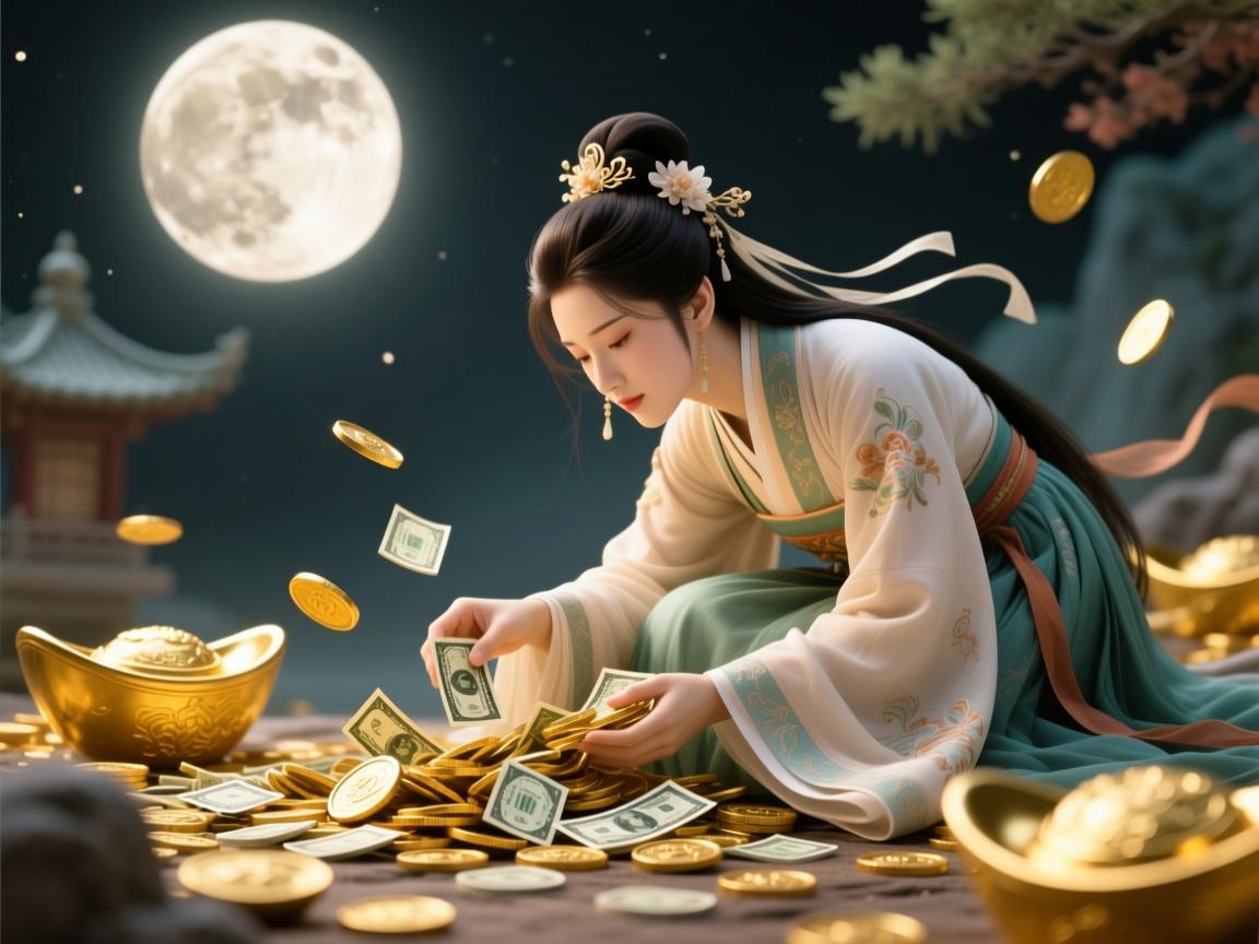 梦见捡钱是什么预兆？解梦揭秘，财富、机遇与内心世界的双重启示