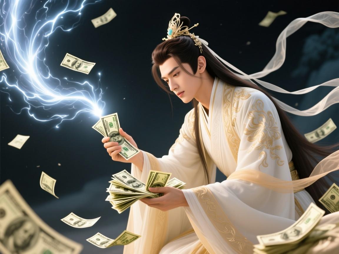 带仙缘人梦见捡到现金，一场来自高维的能量汇款