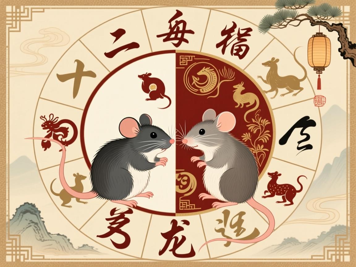 鼠与何相配，十二生肖中的和谐共生之道