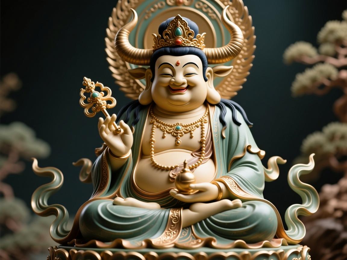 属牛的本命佛，虚空藏菩萨的智慧与守护